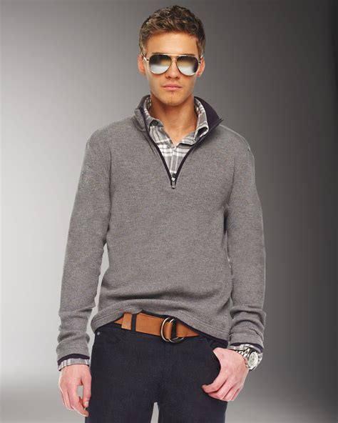 michael kors ash melange sweater|Michael Kors Men's Modern.